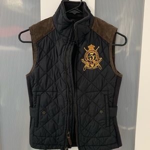 Ralph Lauren Sport black vest size xs